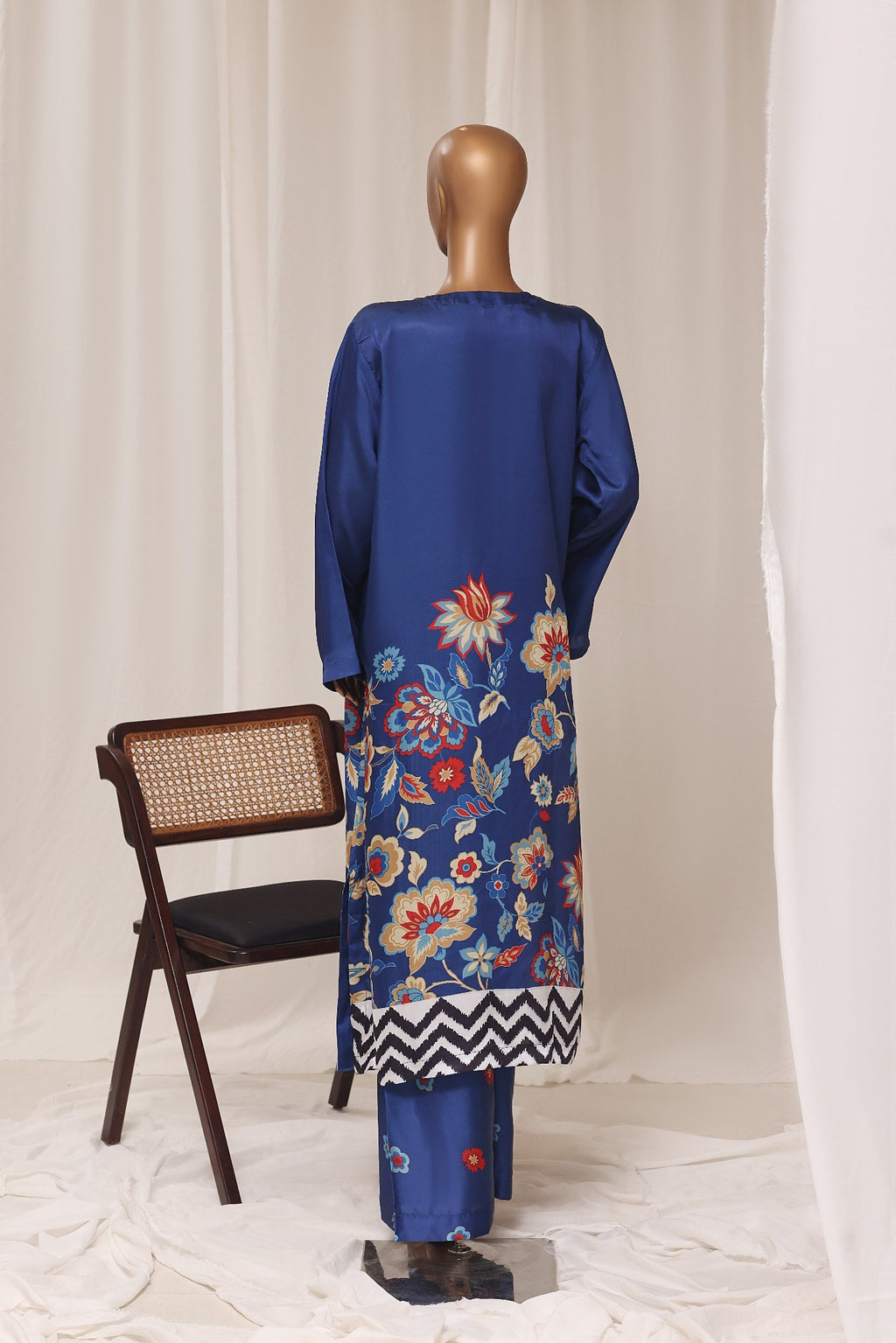 Printed Silk Kaftan