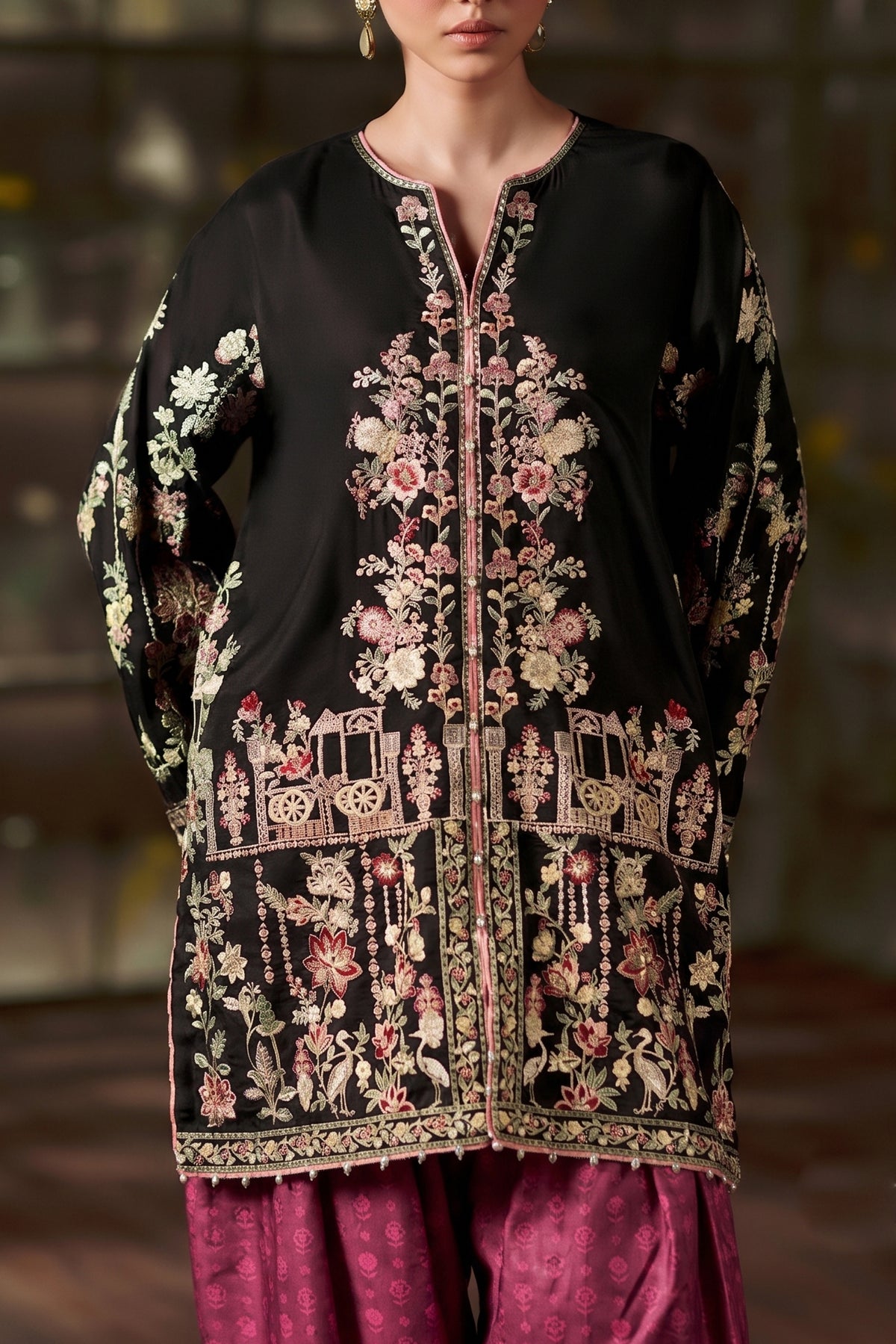Majestic Festive Embroidered 2-Piece
